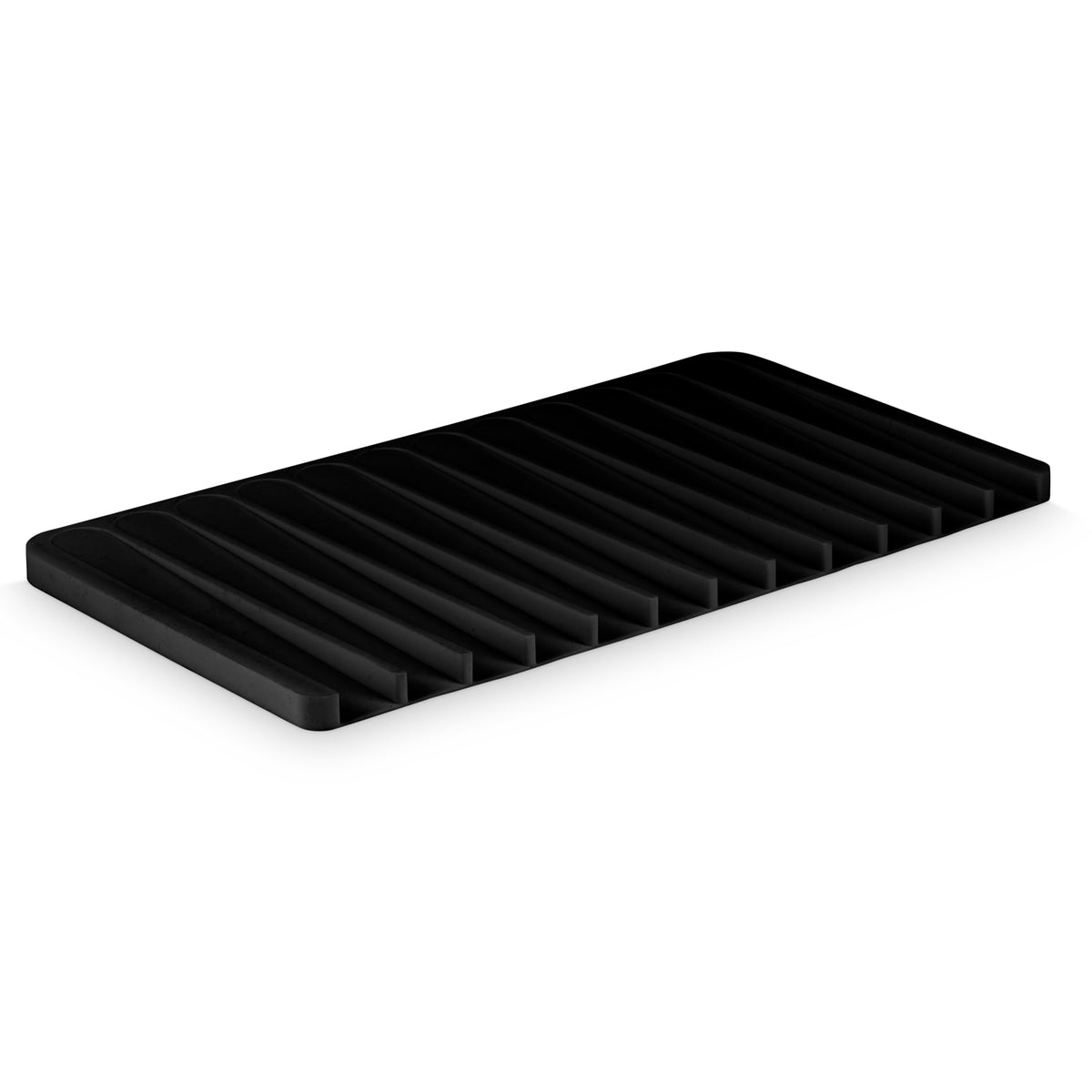 Dish Rack Rubber Draining Mat Silicone Drying Mat Black– Eccetera